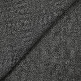 Tissu tailleur laine mélangée à carreaux gris chiné