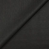 Tissu tailleur laine mélangée fantaisie gris chiné fond noir