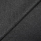 Tissu tailleur laine mélangée sergé gris anthracite