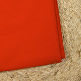 Toile 100% coton orange feu