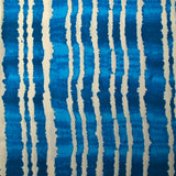 Viscose imprimée rayée effet tie & dye bleu