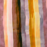 Viscose imprimée rayure coucher de soleil