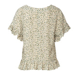 Patron Burda n°6204 : T-shirt façon blouse
