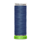 Recycled sewing - blue color - Gütermann