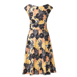 Patron Burda n°6236: Robe à effet croisé