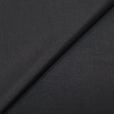 Crêpe satin polyester noir