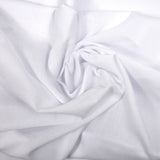 Voile de coton blanc