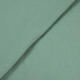 Voile de coton Plumetis celadon