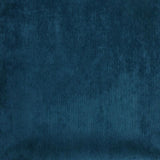 Velours polyester côtelé bleu canard