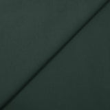 Satin de coton elasthane vert forêt