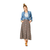 Patron Burda n°6252 Jupe