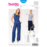 Patron Burda n°6516 : Combinaison