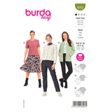 Patron Burda n°6053 : Veste