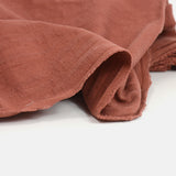 100% washed flax tolves
