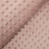 Polaire minky relief rose chair