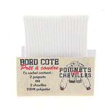 Coast edge 2 cuffs/ankles - white