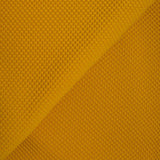 Jersey nid d'abeille moutarde