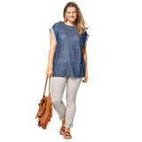 Patron Burda n°6445: Tee-shirt encolure ronde