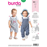 Patron Burda n°9337: Salopette enfant