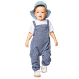 Patron Burda n°9337: Salopette enfant