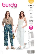 Patron Burda n°5902 : Pantalon