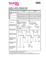 Burda Boss N ° 5905: Combinación