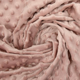 Polaire minky relief rose chair