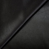 Crêpe satin polyester noir