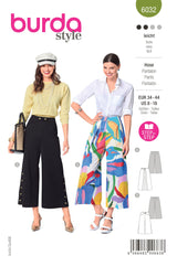 Patron Burda n°6032 : Pantalon