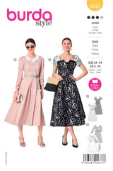 Patron Burda n°6042 : Robe
