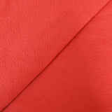 Tissu polaire rouge