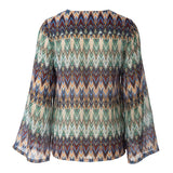 Patron Burda n°6234 : Blouse – top – encolure en V