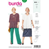 Patron Burda 6307 - Blouse asymétrique