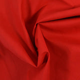 Coton uni rouge