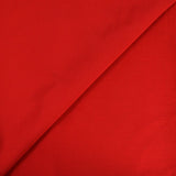 Popeline de viscose rouge
