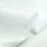 Satin viscose blanc