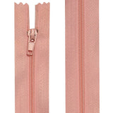 Fermeture nylon non-séparable de 10 à 60 cm Rose