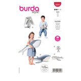 Patron Burda n°6044 : Animal en peluche, Lapin et Baleine