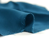 Voile viscose bleu pétrole