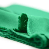 Crêpe viscose Lily vert synthétique