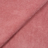 Velours polyester côtelé vieux rose
