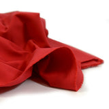 Gabardine polycoton sergé rouge