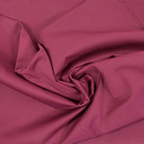 Gabardine polycoton sergé bordeaux