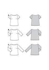 Patron Burda n°5961 : Blouse