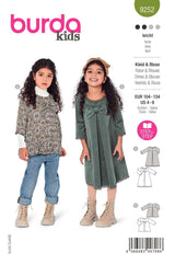 Patron Burda Enfant n°9252 : Robe & Blouse