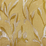 Devoured silk chiffon Tlija gold and silver ocher background
