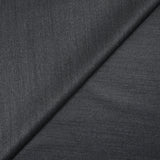 Tissu tailleur laine mélangée sergé gris bleuté chiné