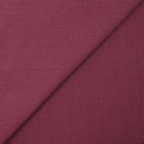 100% Coton lavé bordeaux