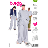 Patron Burda n°5694 : Tenue d'interieur