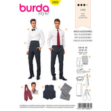 Patron n°3403 : Gilet, accessoires